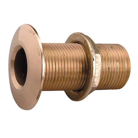 Perko 1-1/4" Thru-Hull Fitting W/ Pipe Thread Bronze 0322DP7PLB